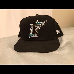 New Era Throwback Edition Florida Marlins SnapBack Cap